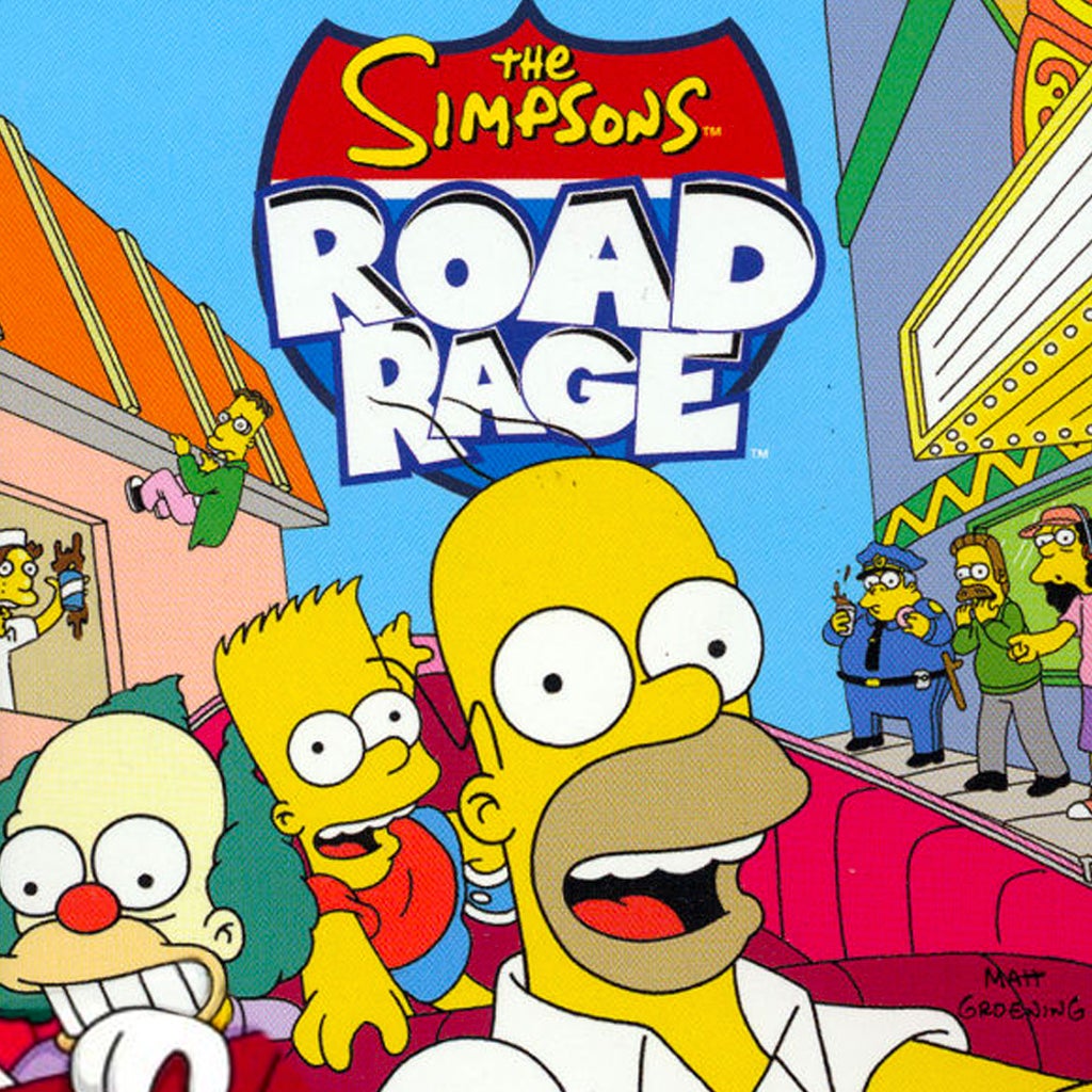 simpsons road rage